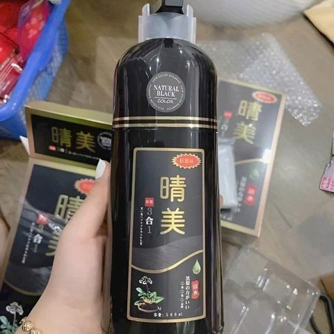 Dầu Gội Nhuộm Phủ Bạc KOMI - Giữ Màu Tóc Tự Nhiên, Dưỡng Ẩm và Bảo Vệ Tóc Khỏe Mạnh