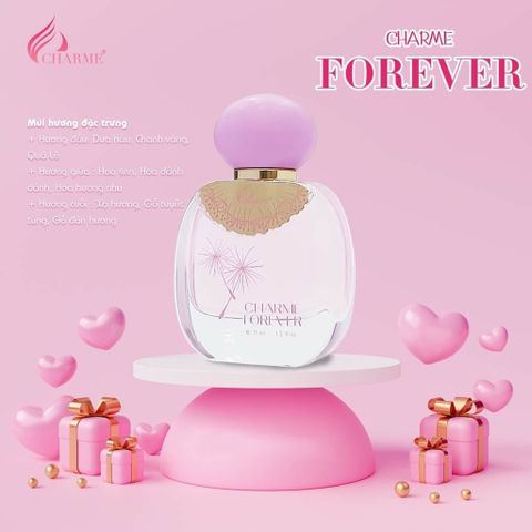 Nước Hoa Nữ Charme Forever 35ml - Hương Hoa Cỏ Quý Phái, Lưu Hương Lâu, Phù Hợp Với Phái Đẹp 25+