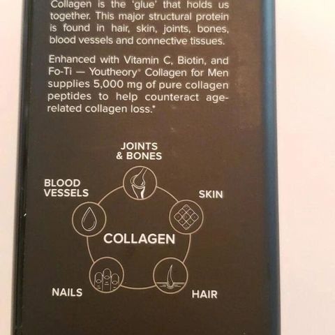 Viên uống Collagen Youtheory Men's Type 1, 2 & 3 cho nam 390 viên của Mỹ