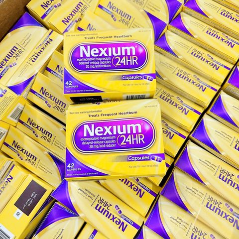 Viên uống hỗ trợ giảm đau dạ dày Nexium 42 viên - Giải pháp giảm ợ chua, đau bao tử hiệu quả, sản phẩm sức khỏe chính hãng Mỹ