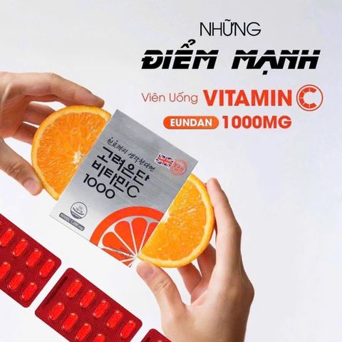 Viên uống Vitamin C 1000mg, tăng đề kháng