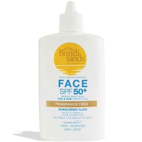 Kem chống nắng Bondi Sands SPF 50+ cho da hỗn hợp - Duy trì độ ẩm tự nhiên, không mùi, hoàn hảo cho lớp nền matte mà không bết dính