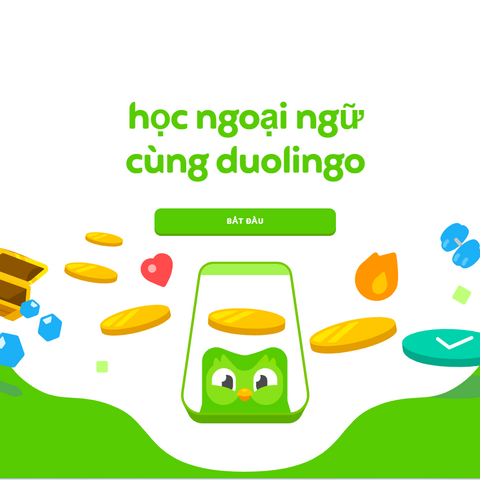 DuoLingo 1 Năm - Tài Khoản Gia Đình, Học Không Giới Hạn, Không Quảng Cáo, Học Trên Nhiều Thiết Bị