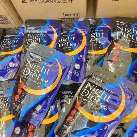 Trà Giảm Cân Orihiro Night Diet – Hỗ Trợ Ngủ Ngon, Thân Hình Quyến Rũ Từ Chiết Xuất Thiên Nhiên Nhật Bản