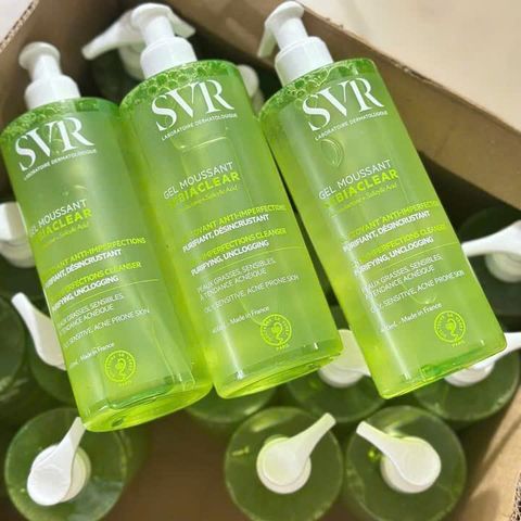 (Chính hãng) Sữa Rửa Mặt SVR Sebiaclear 400ml - Làm Sạch Dầu, Ngăn Ngừa Mụn Cho Da Dầu, Da Nhạy Cảm - Mỹ Phẩm Chăm Sóc Da Pháp nhập khẩu