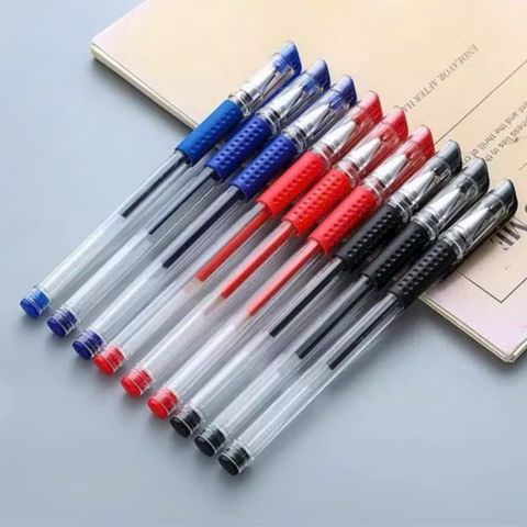 Set 100 Bút Bi Nước Có Nắp Đậy - Bút Viết Nghệ Thuật Chất Lượng Cao, Mực Mịn, Thiết Kế Tiện Lợi Cho Học Sinh, Nghệ Sĩ, Sáng Tạo