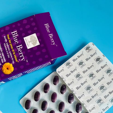 Viên Uống Bổ Mắt New Nordic Blue Berry 60 Viên - Giúp Cải Thiện Thị Lực và Tăng Cường Tập Trung, Bổ Sung Vitamin A và Kẽm