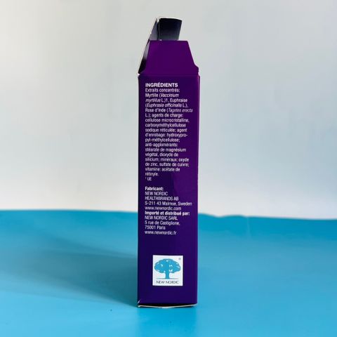 Viên Uống Bổ Mắt New Nordic Blue Berry 60 Viên - Giúp Cải Thiện Thị Lực và Tăng Cường Tập Trung, Bổ Sung Vitamin A và Kẽm