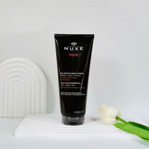 Sữa Tắm Gội Đa Năng NUXE Men 200ml - Gel Tắm Gội 3 Trong 1 Cho Da Sạch, Tóc Mượt, Hương Nam Tính Quyến Rũ
