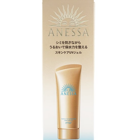 Kem Chống Nắng Anessa Perfect UV Gel SPF50+ PA++++ 90g - Bảo Vệ Da, Thẩm Thấu Nhanh, Không Bết Dính, Dành Cho Da Nhạy Cảm
