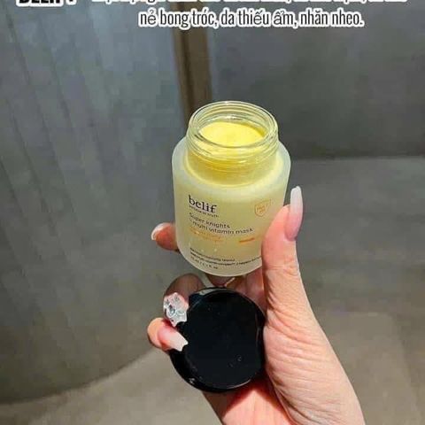 Mặt nạ ngủ dưỡng sáng da Belif Super Knights Multi Vitamin Mask 75ml - Bổ sung Vitamin, Làn da rạng rỡ tự nhiên, Chăm sóc da đêm hiệu quả