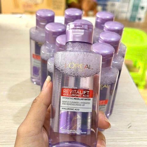 Nước Tẩy Trang L’Oreal Căng Mịn Da 95ml - Làm Sạch Dịu Nhẹ, Cấp Nước, Phù Hợp Mọi Loại Da, Sản Phẩm Đến Từ Pháp