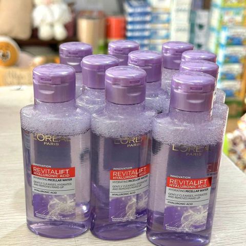 Nước Tẩy Trang L’Oreal Căng Mịn Da 95ml - Làm Sạch Dịu Nhẹ, Cấp Nước, Phù Hợp Mọi Loại Da, Sản Phẩm Đến Từ Pháp