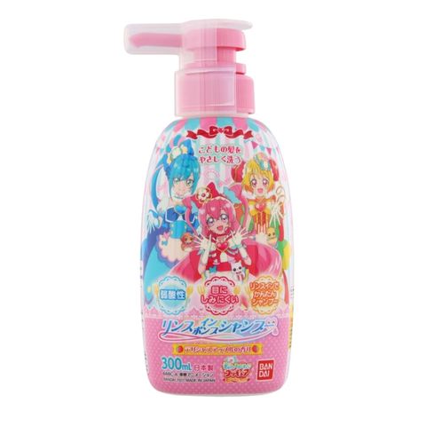 Sữa Tắm & Dầu Gội Bandai Nhật Bản Dành Cho Bé 300ml - Hương Dịu Nhẹ, An Toàn, Không Cay Mắt, Pikachu, Doraemon, Disney