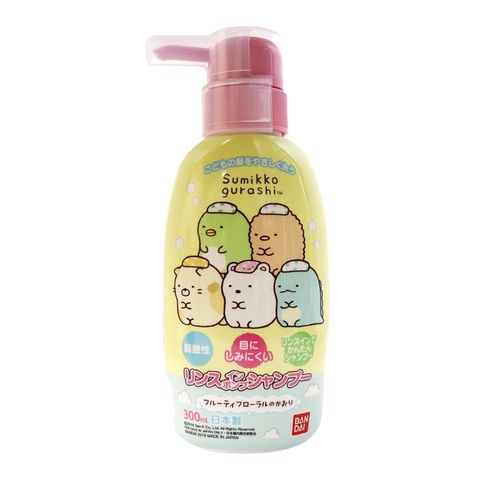 Sữa Tắm & Dầu Gội Bandai Nhật Bản Dành Cho Bé 300ml - Hương Dịu Nhẹ, An Toàn, Không Cay Mắt, Pikachu, Doraemon, Disney