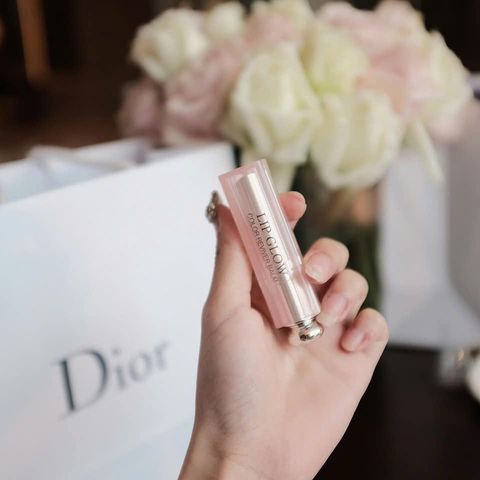 Son Dưỡng Dior Addict Lip Glow Màu 032 Đỏ Gừng 3.2g - Son Dưỡng Môi Sang Trọng, Tự Nhiên, Mềm Mại, Chăm Sóc Môi