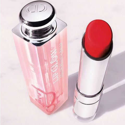Son Dưỡng Dior Addict Lip Glow Màu 032 Đỏ Gừng 3.2g - Son Dưỡng Môi Sang Trọng, Tự Nhiên, Mềm Mại, Chăm Sóc Môi