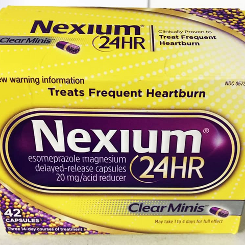 Viên uống giảm đau dạ dày, ợ nóng Nexium 24hr - Giải pháp tăng cường sức khỏe tiêu hóa, 42 viên hỗ trợ nhanh chóng