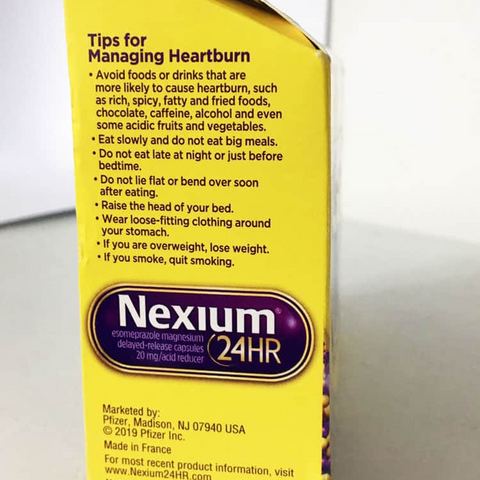 Viên uống giảm đau dạ dày, ợ nóng Nexium 24hr - Giải pháp tăng cường sức khỏe tiêu hóa, 42 viên hỗ trợ nhanh chóng