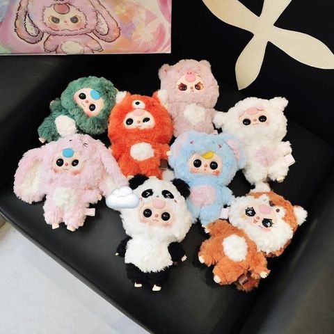 Móc Khóa Treo Túi Baby Three Big Cute Plush Pendant – Đồ Chơi Giải Trí Đáng Yêu, Quà Tặng Dành Cho Mọi Lứa Tuổi