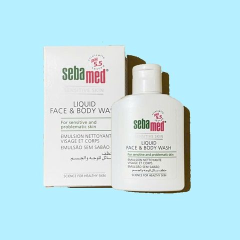Sữa Rửa Mặt Và Tắm Toàn Thân Sebamed 50ml - Giải Pháp Dịu Nhẹ Cho Da Nhạy Cảm, Duy Trì pH 5.5, Chăm Sóc Làn Da Tối Ưu