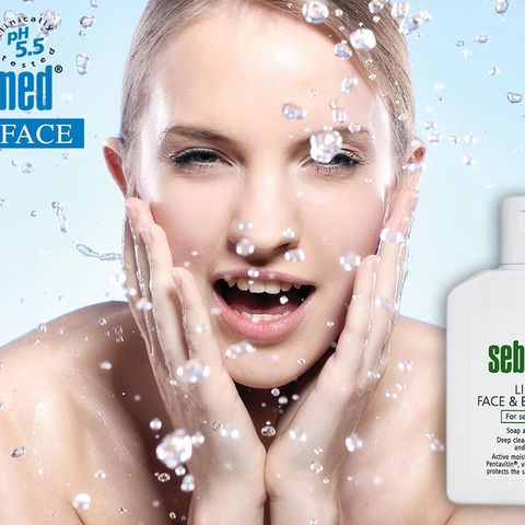 Sữa Rửa Mặt Và Tắm Toàn Thân Sebamed 50ml - Giải Pháp Dịu Nhẹ Cho Da Nhạy Cảm, Duy Trì pH 5.5, Chăm Sóc Làn Da Tối Ưu