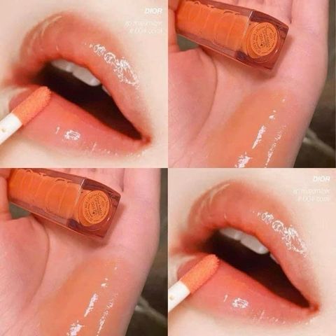 Son Dưỡng Môi Dior Addict Lip Maximizer 004 Coral - Son 6ml Chính Hãng, Tăng Cường Độ Ẩm, Màu Cam San Hô Rực Rỡ, Dưỡng Môi Căng Mọng