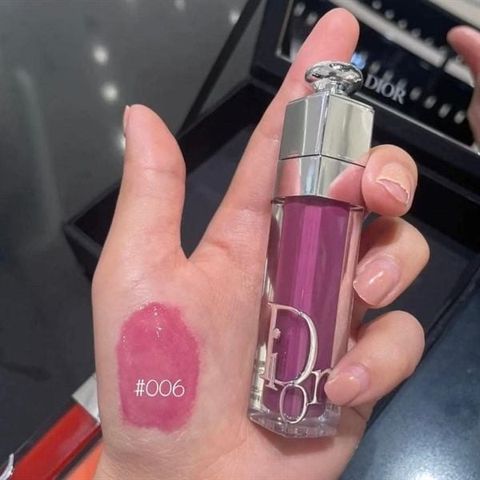 Son Dưỡng Môi Dior Addict Lip Maximizer 006 Berry - Son Hồng Tím Chính Hãng 6ml, Dưỡng Ẩm & Tạo Hiệu Ứng Căng Mọng