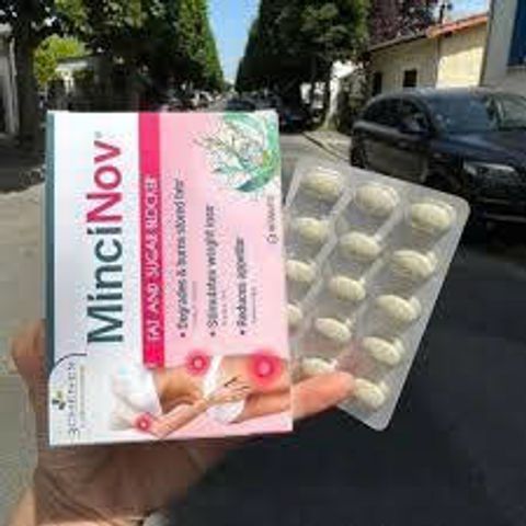 Viên Uống Đốt Mỡ Thừa Minci Nov 60 Viên - Giảm Cân Tự Nhiên, Hỗ Trợ Sức Khỏe, Tăng Cường Năng Lượng