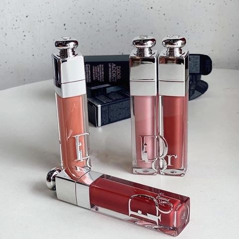 Son Dưỡng Môi Dior Addict Lip Maximizer 014 Hồng Cam Shimmer Macadamia 6ml - Môi Căng Mọng, Dưỡng Ẩm, Chính Hãng