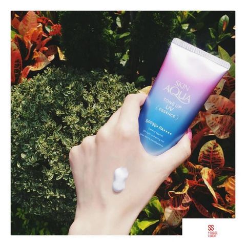 Kem Chống Nắng Skin Aqua Tone Up UV Essence SPF 50+ PA++++ - Bảo Vệ Da Hoàn Hảo, Nâng Tone, Dành Cho Mọi Loại Da, Hàng Nhật Bản