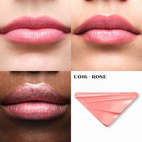 Son Dưỡng Prada Light Glowing Lip Oil Stick U016 Rose - Son Môi Dưỡng Ẩm, Màu Hồng Sang Trọng, Đẳng Cấp Thương Hiệu Prada