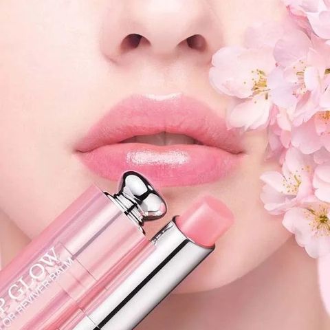 Bộ 2 Son Dưỡng Dior Addict Lip Glow Balm + Addict Lip Maximizer 001 Pink - Dưỡng ẩm, Căng mọng, Chính Hãng, Màu Hồng