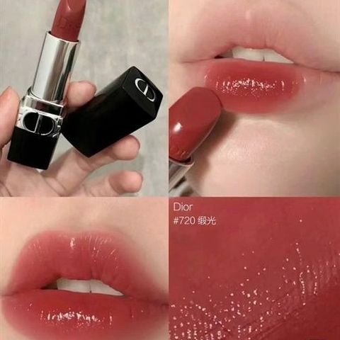 Bộ 4 Son Mini Dior Rouge - Màu 760 Đỏ Thuần, 720 Hồng Đất, 999 Đỏ Tươi, 100 Hồng Nude - Son Môi Chính Hãng Dành Cho Phái Đẹp