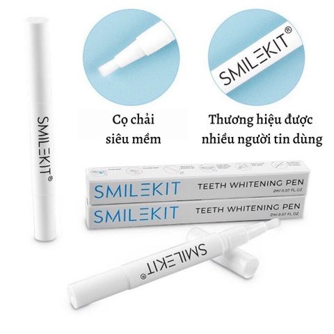 Gel Tẩy Trắng Răng Tại Nhà SmileKit 2025 - Hiệu Quả Nhanh Chóng, An Toàn, Giúp Răng Trắng Sáng Tự Nhiên Tại Nhà