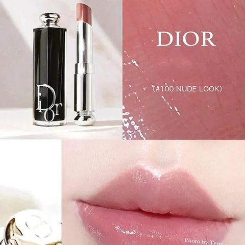 Son Dưỡng Dior Addict 100 Hồng Nude Look Chính Hãng - Dưỡng ẩm, Màu sắc tự nhiên, Đỉnh cao sự quyến rũ cho đôi môi