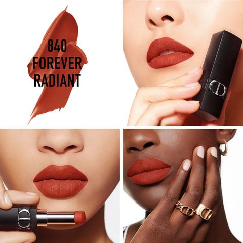 Son Dior Rouge Dior Forever 840 Đỏ Gạch - Son Môi Chống Trôi, Chất Lượng Cao, Phong Cách Sang Trọng Chính Hãng