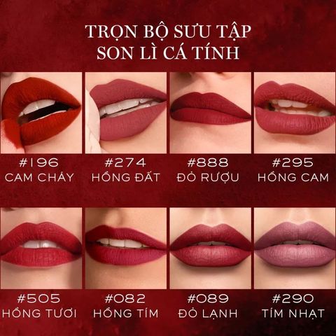 Son Lancôme L'Absolu Rouge Intimatte 196 - Đỏ Cam Cháy Chính Hãng, Dưỡng Ẩm, Màu Sắc Rực Rỡ Cho Mọi Tông Da