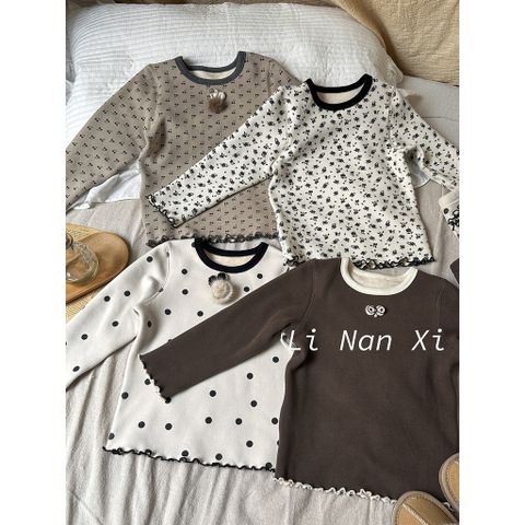 Bộ Đồ Ngủ Dài Tay Lót Nhung Siêu Ấm Hàn Quốc Cho Bé Trai/Gái - Hoạ Tiết Sang Trọng Thời Trang Thu Đông 2024