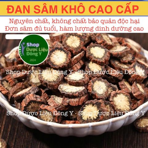 Đan Sâm Khô Thái Phiên Cao Cấp 100g - Hỗ Trợ Giảm Đau Bụng Kinh, Cải Thiện Giấc Ngủ và Tăng Cường Sức Khỏe