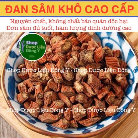 Đan Sâm Khô Thái Phiên Cao Cấp 100g - Hỗ Trợ Giảm Đau Bụng Kinh, Cải Thiện Giấc Ngủ và Tăng Cường Sức Khỏe