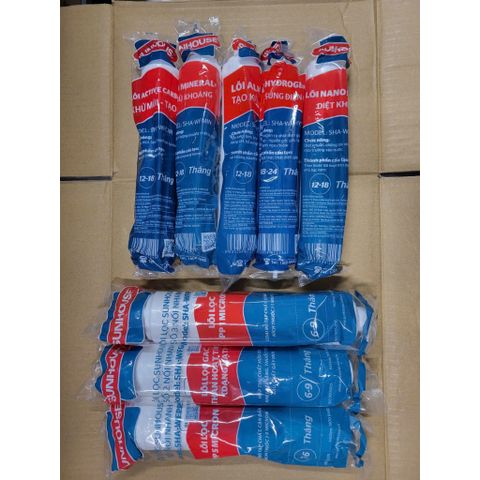 Lõi Lọc Đúc SUNHOUSE Chính Hãng cho Máy Lọc Nước - Thay Thế SHA 76214CK, 76215CK - Lọc Nước An Toàn và Tinh Khiết