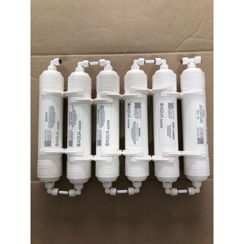 Bộ Lõi Lọc AQUA Chính Hãng - Cung Cấp Khoáng Chất Cho Nước Uống Tinh Khiết - Sử Dụng Than Hoạt Tính Và Đá Maifan