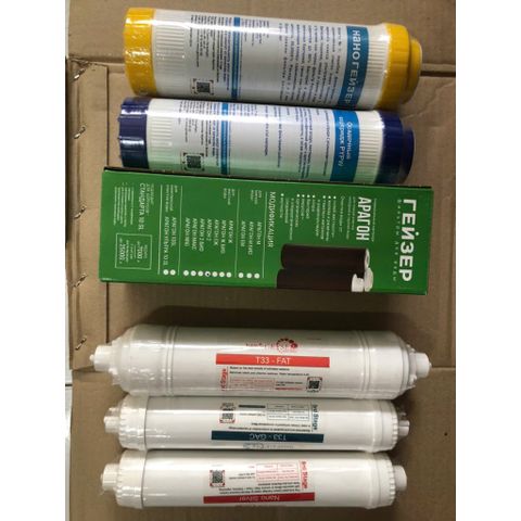 Combo 6 Lõi Lọc Nước Geyser - Bộ Lõi Thay Thế Cho Máy Lọc Geyser Tk6 - Kháng Khuẩn & Xử Lý Nước Tối Ưu
