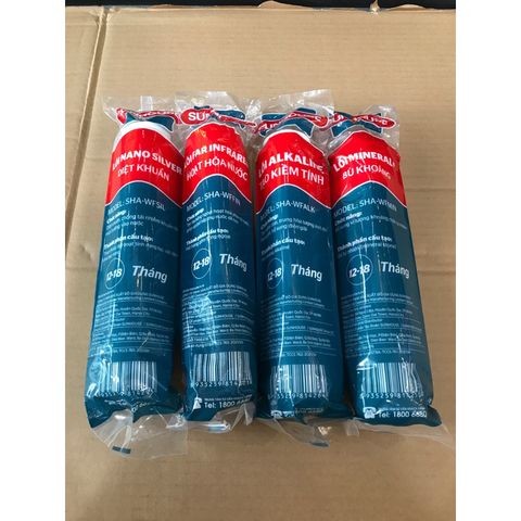 Combo 4 Lõi Lọc Nước Khoáng SUNHOUSE 5678 - Hàng Chính Hãng, Cung Cấp Khoáng Chất Thiết Yếu Cho Sức Khỏe
