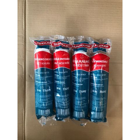 Combo 4 Lõi Lọc Nước Khoáng SUNHOUSE 5678 - Hàng Chính Hãng, Cung Cấp Khoáng Chất Thiết Yếu Cho Sức Khỏe