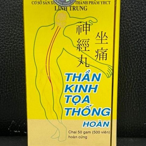 Thần Kinh Tọa Thống Hoàn Linh Trung 50g - Hỗ Trợ Giảm Đau Nhức Xương Khớp và Dây Thần Kinh Tọa, Sản Phẩm Chăm Sóc Sức Khỏe