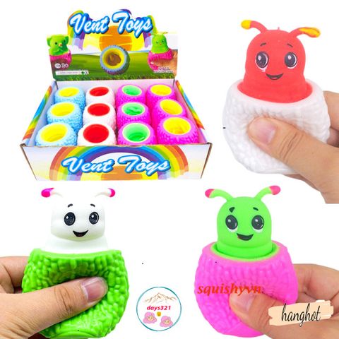 Gấu Sáng Dưới Ánh Đèn Bóp Mềm Mịn - Đồ Chơi Squishy Mochi Dễ Thương Giải Tỏa Stress Cho Trẻ Em 5+