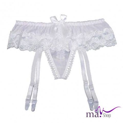 Kẹp Vớ Ren Nơ Giữa - Phụ Kiện Thời Trang Nữ Tính, Thiết Kế Độc Đáo, Giữ Vớ Ổn Định, Phong Cách Đôi Bít Tất Thú Vị