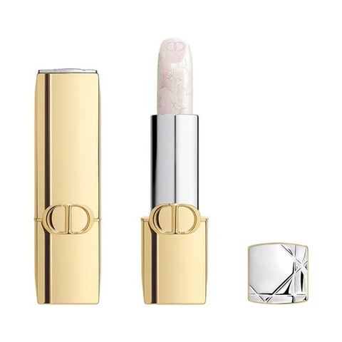 Son Dior Rouge Dior Limited Edition 010 Crystal Sparkle - Son Không Màu Có Ánh Nhũ Sang Trọng, Dưỡng Ẩm Môi Mềm Mịn